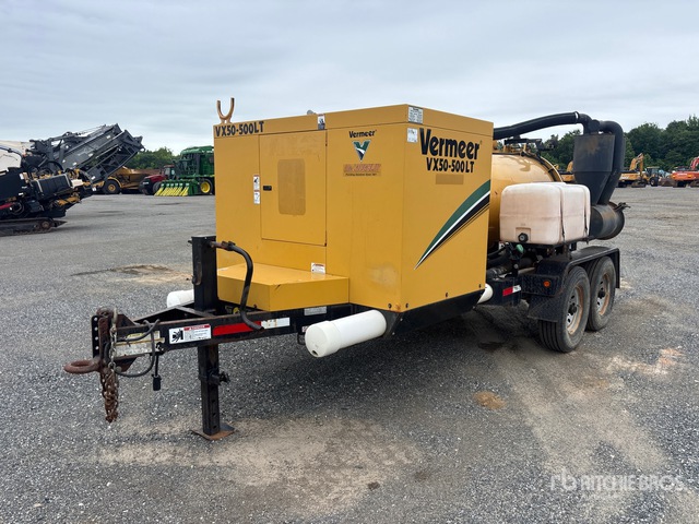 2015 Vermeer VX50-4556 T/A Vacuum Tanker Trailer