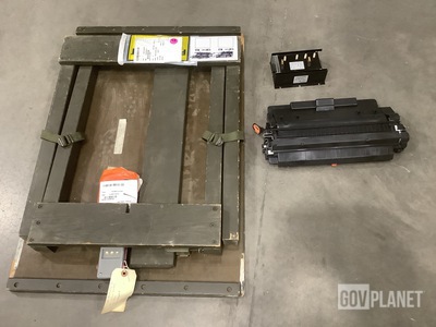 (3) Signal Converters, (4) Tables, (5) Toner Cartridges & Assorted Items