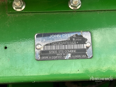 2021 John Deere S790 4x4 Moissonneuse-batteuse