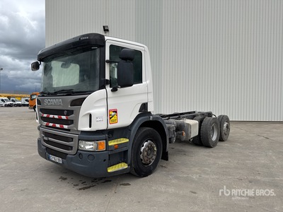 2012 Scania P 280 6x2 Chassis Cabine Cabina y chasis