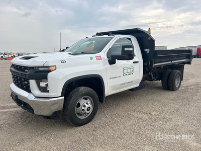2023 Chevrolet Silverado 3500HD 4x2 Flatbed Dump Truck