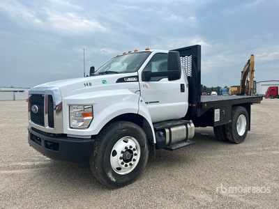2024 Ford F-650 4x2 Flatbed Truck