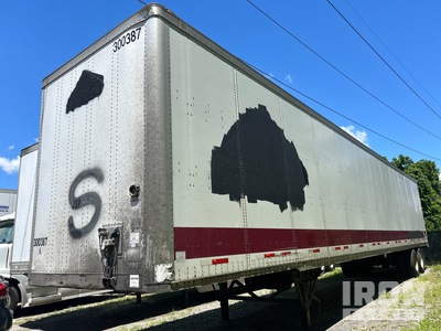 2008 Wabash 53 ft x 102 in Sliding T/A Geschlossene Anhänger