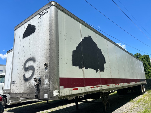 2008 Wabash 53 ft x 102 in T/A Van Trailer