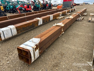 Quantity Of 6 In x 6 In x .188 HSS Tubing