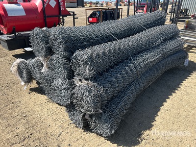 Quantity of (16) 50 Ft Long Chain Link Fencing