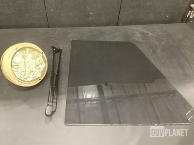(10) Polycarbonate Sheets, (2) Headlights, (8) Wiper Arms & Assorted Items