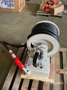 Metered 50 ft Diesel Fuel Reel with 12v Pump (Unused)