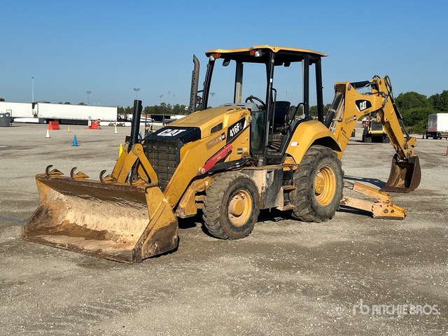 2015 Cat 416F2 4x4 Backhoe Loader