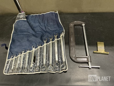 (154) Hand Tools, (7) Wrench Sets, (1) Power Drill & Assorted Items