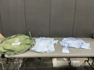 (54) Duffel Bags, (108) Women's Shirts & (44) Men's Shirts