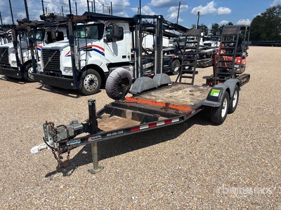 2019 MMDI 10 ft T/A Equipment Trailer