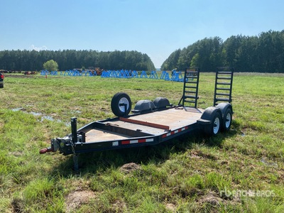 2018 MMDI 614SLTD 14 ft T/A Equipment Trailer