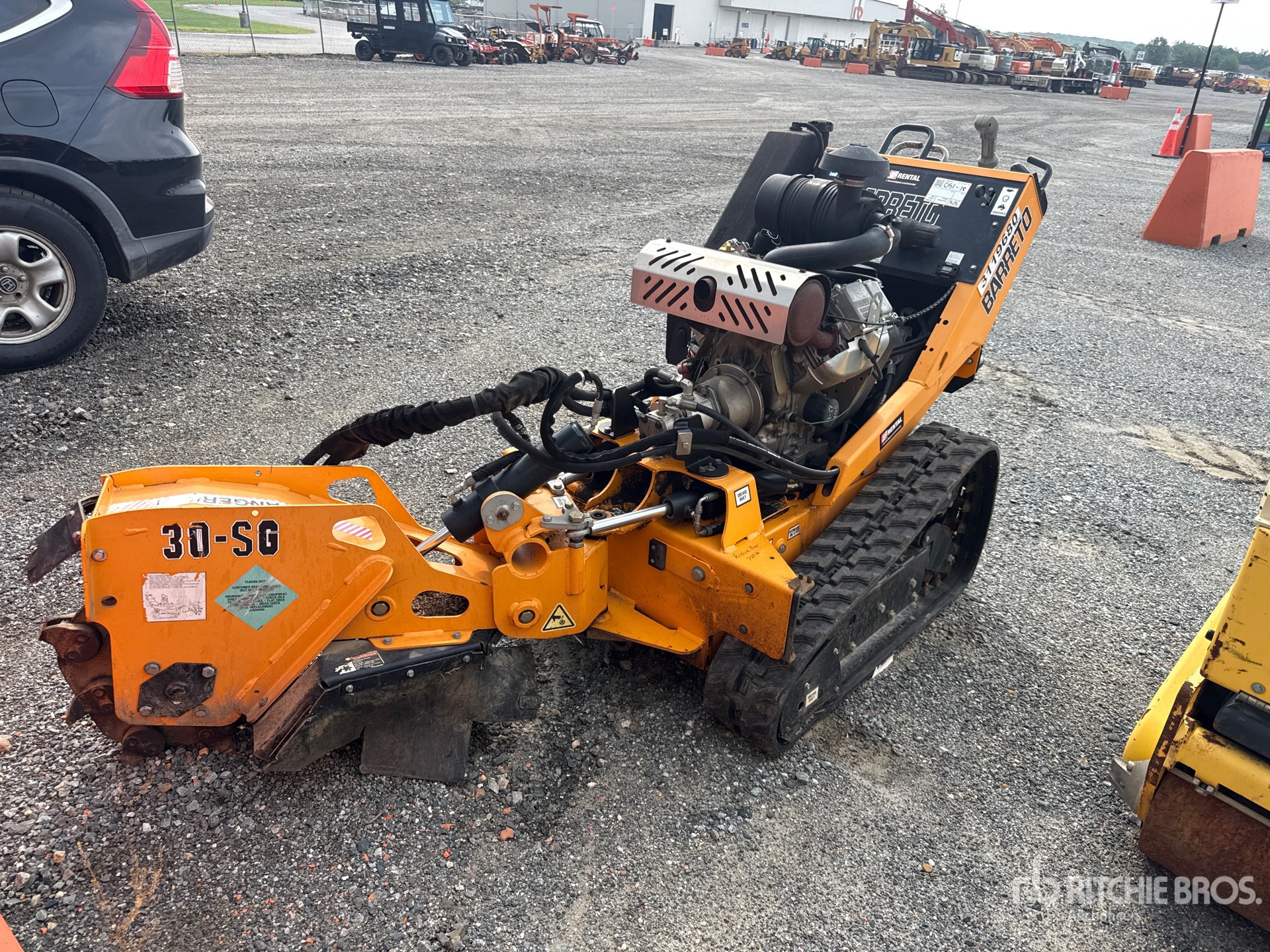 Barreto E30SGB Walk Behind Stump Grinder