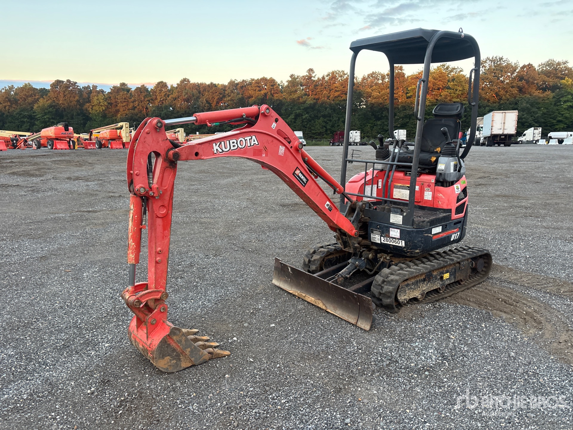 2019 Kubota U17VR1 Mini Excavator