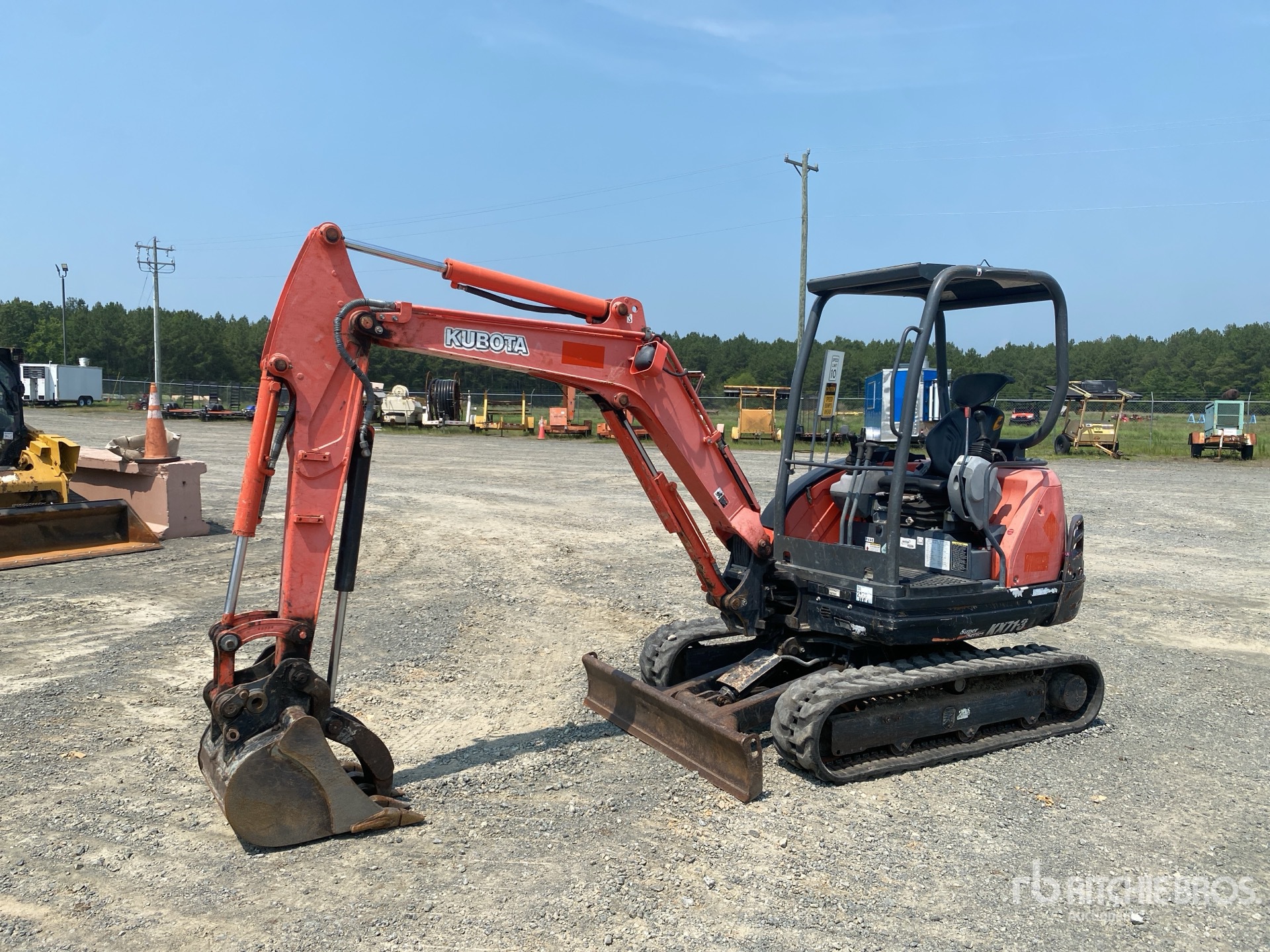 2018 Kubota KX71-3S4R1 Mini Excavator