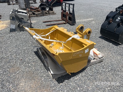 48 in .63 cyd Hydraulic Tilting Cazo para excavadora