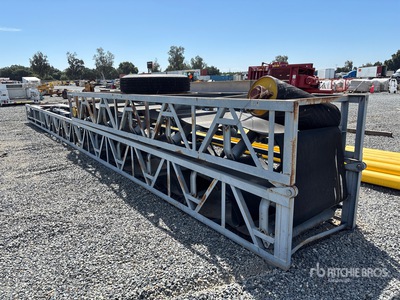 36 in x 57 ft Portable Radial Stacking Conveyor