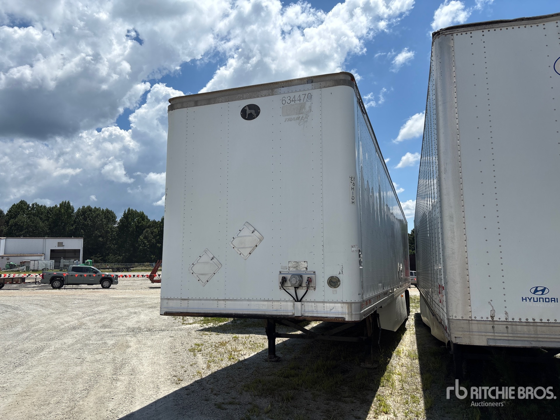 2013 Great Dane SSL-1314-21053 53 ft x 102 in T/A Van Trailer