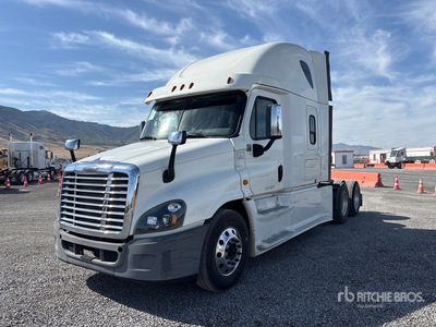 2017 Freightliner Cascadia 125 6x4 6x4 T/A Sleeper Truck Tractor