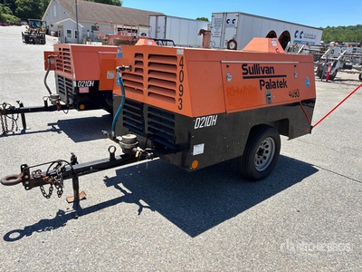 2015 Sullivan D210PHJD Mobile Luchtcompressor