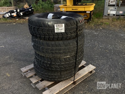 (4) Goodyear 37x12.50R16.5LT Tires
