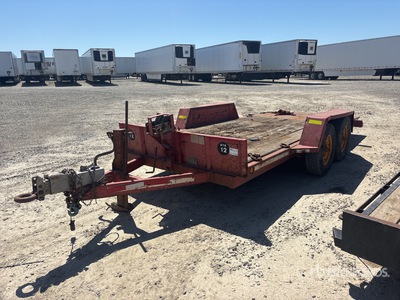 16 ft T/A Remolque caja abierta