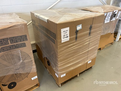 Quantity of (2) 42 in Commercial Barrel Fan (Unused)
