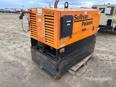 2011 Sullivan D185P3JD Skid-Mounted Air Compressor