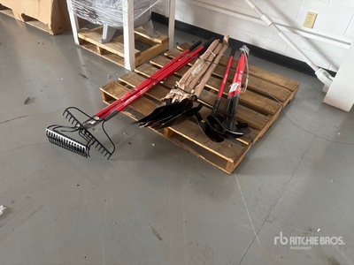 Quantity of (12) Assorted Landscaping Tools (Unused)