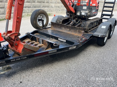 2019 Pratt CP0510 10 ft T/A Przyczepa do sprzętu