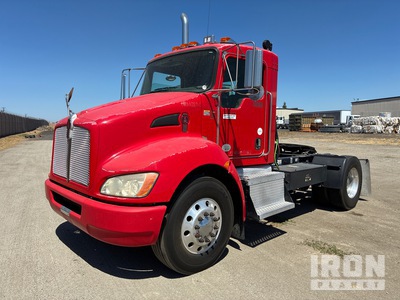 2011 Kenworth T370 Hybrid 4x2 S/A Day Cab Truck Tractor