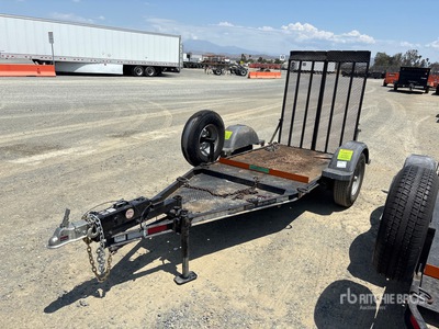 2017 Snake River 7 ft S/A Equipment Trailer