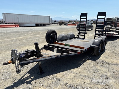 2021 Snake River 7000 lb 10 ft T/A Equipment Trailer