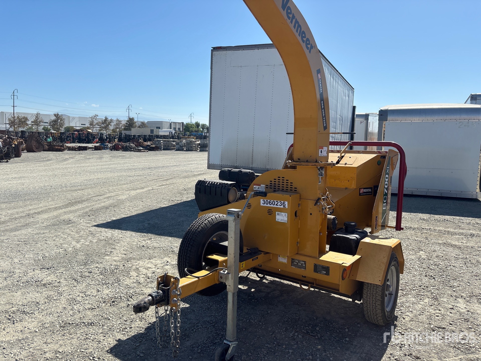 2021 Vermeer BC700XL Tow-Behind Wood Chipper