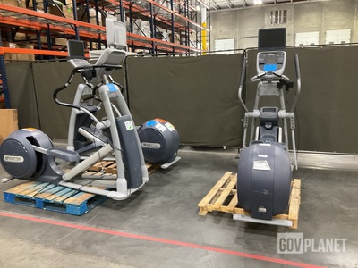 (3) Precor Ellipticals