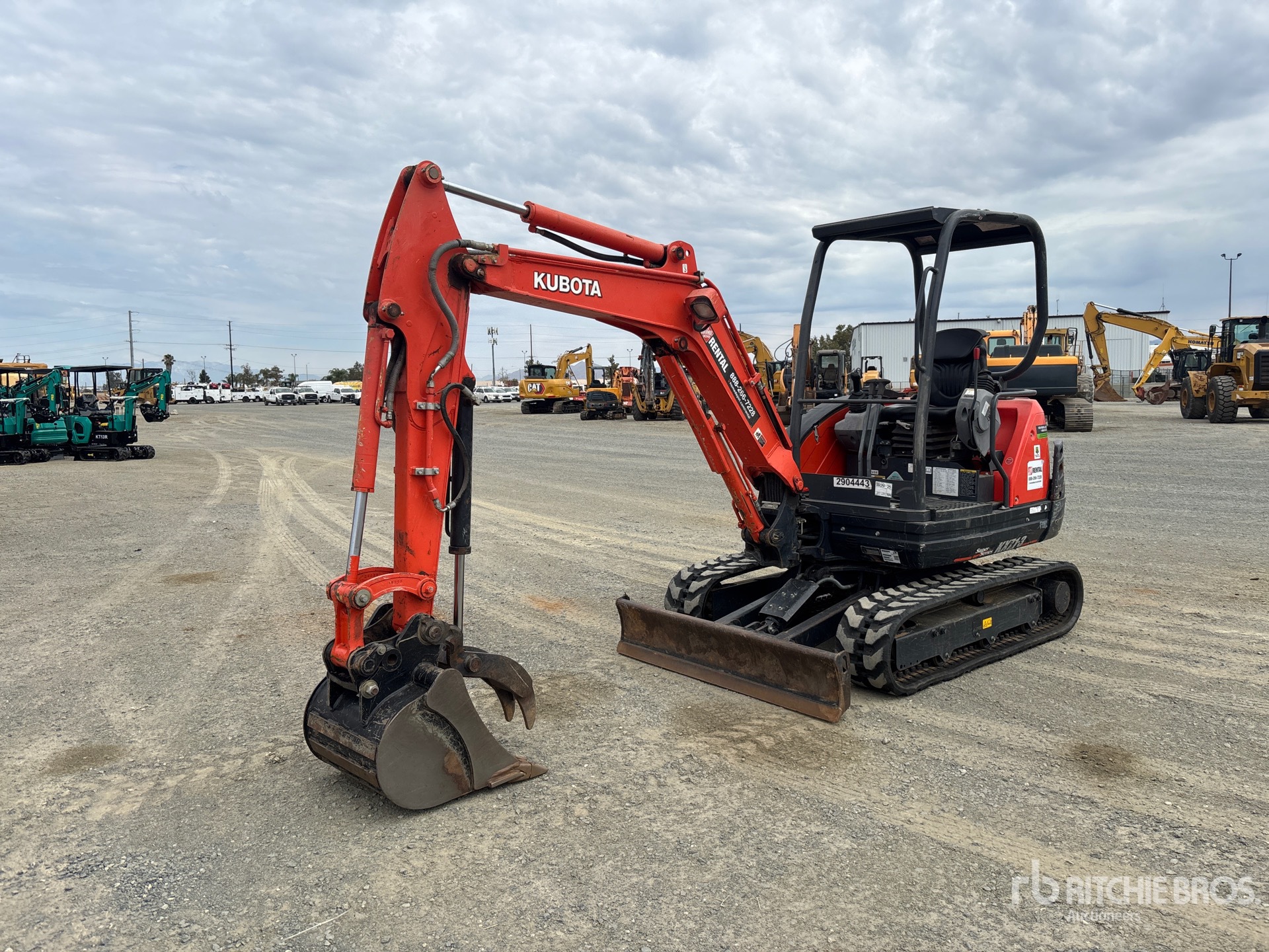 2020 Kubota KX71-3S4R1 Mini Excavator
