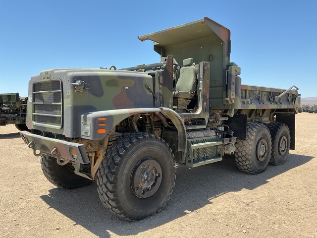 2008 Oshkosh AMK30A1 MTVR 7 Ton 6x6 Dump Truck