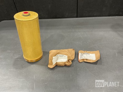 (131) Centering Cones, (78) Pipe Bushings, (1) Filter Element & Assorted Items