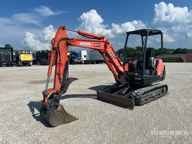 2018 Kubota KX71-3S Mini Excavator