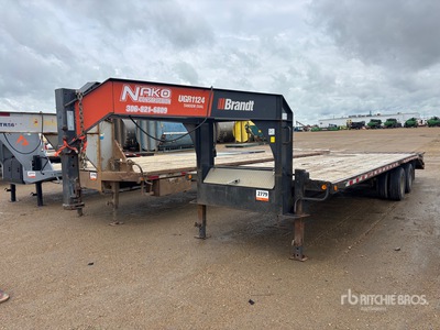 2018 Brandt 29 ft T/A Gooseneck トレーラー