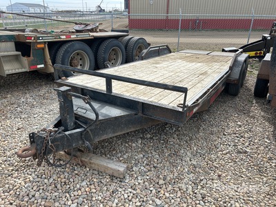 2016 Double A Trailers 20 ft T/A Equipment Trailer
