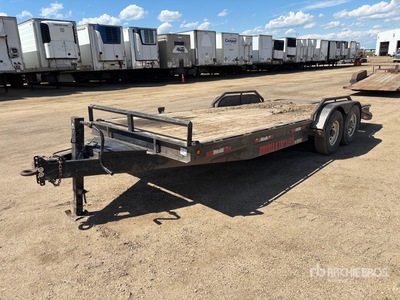 2016 Double A Trailers 20 ft T/A Equipment Trailer