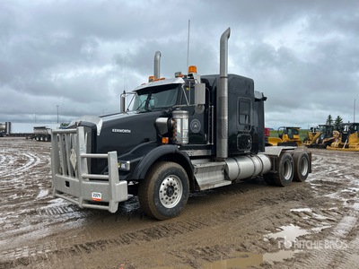 2012 Kenworth T800 6x4 T/A Sleeper Truck Tractor