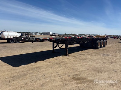 2004 Manac 45 ft Tri/A Flatbed Trailer