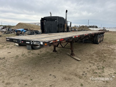 2004 Manac 45 ft Tri/A Flatbed Trailer