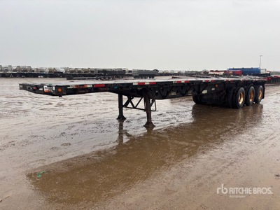 2004 Manac 45 ft Tri/A Flatbed Trailer