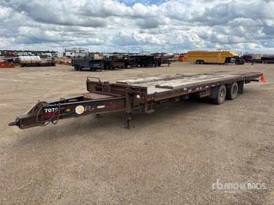 2010 PJ 32 ft T/A Anhänger mit Hydraulische Heckrampe