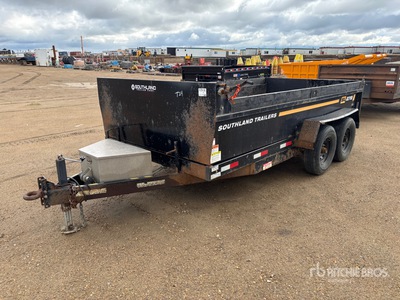 2021 Southland 14 ft T/A Remolque Ligero de Volteo