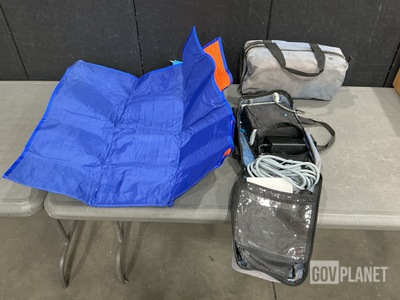 (2) Microtek ChillBuster Portable Electric Blankets